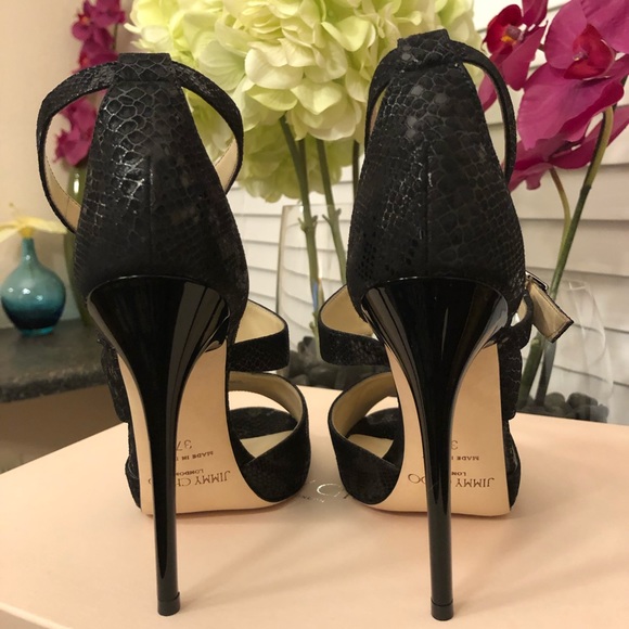 Jimmy Choo Virtue Sandal, size 37 - Picture 3 of 4